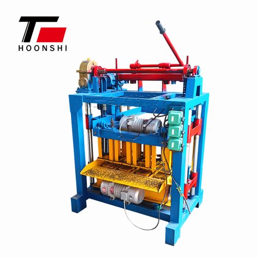非洲创业新机遇 小型半自动空心免烧砌块制砖机，工厂直销助力建筑升级
